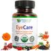 Advanced EyeCare | USDA Organic Eye Health Supplement with Lutein & Zeaxanthin | Maqui Goji & Sea Buckthorn Extracts | 60-Day Supply | Vegan Non-GMO Made in USA 60 Count (Pack of 1)