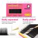 Classic Individual Eyelash Extensions 8mm B Curl | 0.15mm | Lightweight Short Bottom Lashes for Salons | Grafting Supplies | Matte Black - Buy Online on GoSupps.com