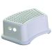ALL-AROUND STOOL: Perfect for nearly any location and floor surface, Dreambaby Step Stool is contoured to fit around toilet bases but is also perfect to help reach the sink and many other places. 1 Up Gray