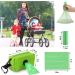 Dingion 3 Pack Diaper Bag Dispenser Set with 135 Baby Disposal Bags - Blue Green | Newborn Essential Gift - Buy Online on GoSupps.com