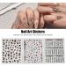 Self Adhesive Snake Nail Sticker 9 Sheets DIY Manicure Decoration Latest Fashionable Snake Nail Art Stickers for Nail Art Lover for DIY Manicure - Buy Online on GoSupps.com