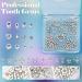 Novani Tooth Gem Kit - 260 DIY Pieces for Professional Teeth Gem Application | International Shipping Available - Buy Online on GoSupps.com