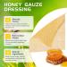 Manuka Honey Gauze Dressing - 2x2 Pack of 10 | Wound Care Bandages for Cuts Scalds & Burns | Premium Wound Dressing Products - Buy Online on GoSupps.com