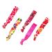 Syleia Hand-Knotted Hair Ties Set - 100 Pieces for All Hair Types | No Crease, Printed & Solid Colors - Buy Online on GoSupps.com
