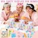 72PCS Spa Party Supplies for Women Spa Party Favors Include Face Masks Hand Cream spa Headband Foot Bath Bombs Spa Birthday and Sleepover Party Supplies for Women - Buy Online on GoSupps.com