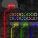 Waybelive LED Basketball Hoop Lights, Remote Control Basketball Rim LED Light, 16 Color Change by Yourself, Waterproof,Super Bright to Play at Night Outdoors,Good Gift for Kids Hoop+pole Lights