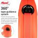 Flexi Xtreme Tape Orange & Black Large 5m Retractable Dog Leash/Lead for dogs up to 65kgs/143lbs Orange & Black Extra Large (5m) - Buy Online on GoSupps.com