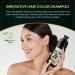 BIOGREEN ROOTS 400ml Natural Black Hair Color Shampoo & Hair Treatment - Covers Gray Hair in 10 Minutes - Hair Coloring Shampoo for Women & Men - 13.53 Fl Oz - Buy Online on GoSupps.com