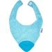 Chicco Blue Bib with Integrated Teething Ring | Easy-to-Clean Baby Bib for Teething Relief - Buy Online on GoSupps.com