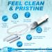 CLEANSTREAM 150mL Syringe Kit - Fluid Syringe with 3 Tapered Tips & Silicone Tube for Beginners Men Women & Couples - 5 Pieces Clear - International Shipping Available - Buy Online on GoSupps.com