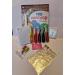 Metma Easter Egg Colouring kit and accessories 4 Coulors egg dye plus Pearl dye 6 coulors capsules egg dye crystals and pen - Buy Online on GoSupps.com