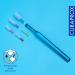 Curaprox UHS 475 Interdental Brush - Blue Steel Holder | 1 Piece | Professional Dental Care - Buy Online on GoSupps.com