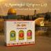 Anointing Oil for Prayer 3 Bottles Set 10ml/0.34oz Each Bottle - The Original Perfumes of The Bible Lily of The Valleys Rose of Sharon and Queen Esther - Made in The Holy Land - by Ein Gedi Lily of the Valleys Rose of Sha  - Buy Online on GoSupps.com