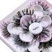 Glitter Night Luminous 8D Wispy False Eyelashes for Halloween Party - 5 Pairs Set - Buy Online on GoSupps.com