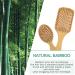 Bamboo Hair Brushes and Comb Set - Detangling Paddle Wood Brush for Women, Men, and Kids | Ideal for Wet or Dry Hair | Combetter - Buy Online on GoSupps.com