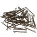 Buy HAARallerliebst 50 Mini Hair Clips & Bobby Pins - Brown 3.4cm in Pink Box | International Shipping Available - Buy Online on GoSupps.com
