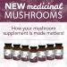 St. Francis Herb Farm Lion's Mane Mushroom Capsules | 100% Pure | High Potency | Memory Support & Mental Clarity | Fruiting Body | High in Beta Glucans | 60 Vegicaps - Buy Online on GoSupps.com