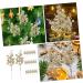 ABOOFAN 20pcs Christmas Imitation Berries Wreath Flower Garland Decor Christmas Berries Simulation Berries Branch Artificial Berry Branches Xmas Berries Christmas Tree Foam Accessories Golden 19X5X5CM - Buy Online on GoSupps.com