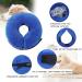 Inflatable Recovery Collar for Dogs & Cats | Adjustable Protective Dog Cone - Soft & Comfortable | Ideal for Post-Op & Wound Care (L) - Buy Online on GoSupps.com