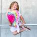 FROG SAC 5 Metallic Non Slip Headbands for Girls - Cute Adjustable Hair Accessories for Kids - Stars Zebra Cheetah Hearts Waves - Fashion Head Bands - Buy Online on GoSupps.com