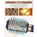 UKLISS 4 in 1 Air Styler Set - Hair Dryer Hot Air Brush for Styling, Volumizing, Straightening - Thermal Brush in Blue - Buy Online on GoSupps.com