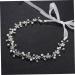 MERRYHAPY 1 PC Plum Blossom Rhinestone Hair Band Novel Headdress Bridal Silver Vines Charming Headband Rhinestone Headbands for Women Hair Bands for Womens Hair Elegant Headband Hair Jewelry - Buy Online on GoSupps.com