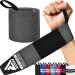 RDX wrist bandages fitness strength sport approved IPL UPA 45cm Bandage Wrist Wraps Straps wrist support wrist bandage strength training Weightlifting accessories men train aids gray