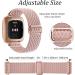 Vancle Elastic Bracelet for Fitbit Versa & Versa 2 - Adjustable Nylon Stretchable Replacement Band #Rosa - Buy Online on GoSupps.com