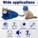 Weewooday Cat Grooming Washer Mesh Bag - 2 Pack Breathable Adjustable Muzzles for Bathing, Nail Trimming, and Feeding - Scratch-Resistant Restraint Bag in Blue - Buy Online on GoSupps.com