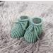 Royal Icon Baby Booties 0-3 Months - Warm & Safe Baby Slippers for Boys & Girls - Newborn Sage Green Booties Ri401 - Buy Online on GoSupps.com