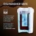 HyperChiller HC2W Patented Iced Coffee/Beverage Cooler - Stronger, Durable & Reusable - 12.5 Oz White - Buy Online on GoSupps.com