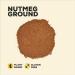 Nature Kitchen Nutmegs Ground 500g - Gluten-Free & Vegan Seasoning Spices for Everyday Cooking, Marinades, Sauces, Frying, Baking, Grilling - Buy Online on GoSupps.com