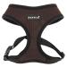 Puppia dog harness for small and medium -sized dogs - super soft in many colors - also used as a puppy dishes -Atanizzen dishes for dogs brown s s brown