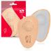 Sulpo shoe inserts orthopedic - insole leather - Spread base insoles - Bale cushion forefoot - Insoles Senishapfoot - Half Soles - Pelotten - Middle -footed cushion - forefoot cushion - 35/36 35-36