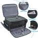 Medical Equipment Bag with Adjustable Divider - Nonslip Bottom, Removable Shoulder Strap, Water-Resistant - Ideal for Home Health, Nursing Students, Therapists - Black - Buy Online on GoSupps.com