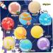 Bombes de bain avec jouets l'int rieur 10 pi ces/ensemble 60 g espace bombes de douche ingr dients naturels boules bain plan te avec jouet cach l'int rieur pour gar ons et filles - Buy Online on GoSupps.com