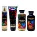 Bath and Body Work TROPIDELIC 4 Piece Deluxe Gift Set - Fragrance Mist - Body Cream - Body Wash and Body Lotion - Full Size