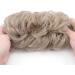 Sandy Blonde Messy Bun Hairpiece 45g - Synthetic Updo Ponytail Extension for Women - Ash Blond Scrunchie 45g - Buy Online on GoSupps.com