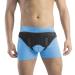 Inguinal Hernia Belt for Men & Women - Large Truss Brace with 2 Compression Pads for Umbilical & Femoral Hernias - Groin and Abdominal Support - Buy Online on GoSupps.com