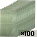 100 Poly Sandbags for Flood Protection 14x26 Inches | Bulk Woven Polyethylene Sandbags with Nylon Ties - Dark Green - Buy Online on GoSupps.com