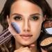 Makeup Brush Kabuki Face Brushes Retractable Travel Blush Brush Portable Flawless for Foundation Powder Blush Bronzer Buffing Liquid Cream Cruelty Free with Cover(Round-Head) - Buy Online on GoSupps.com
