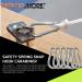 6 Pack of 2 1/4 Inches Stainless Steel Safety Spring Snap Hook Carabiner  Multi-Purpose Heavy Duty Stainless Steel Carabiner Clips for Keys Swing Set Camping Fishing Hiking Traveling - Buy Online on GoSupps.com