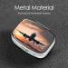 Airplane Art 2 Compartment Small Pill Case | Cute Travel Pill Organizer | Perfect Gift for Purses & Pocket - Buy Online on GoSupps.com