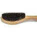 GranNaturals Medium Wave Brush - Curved Boar Bristle Hair Brush for 360 Waves & Slick Back Hairstyles - Buy Online on GoSupps.com