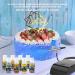 E-Kongton Airbrush Cake Decorating Metallic Food Colour Kit - 8 Vivid Edible Colors for Baking & Decorating - Food Grade Safe (0.6 Fl. Oz) - Buy Online on GoSupps.com