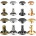 640 Sets Mixed Color Double Cap Leather Rivets Kit with Press Setter Tool - Ideal for Leather Craft, Clothing, Shoes, Bags & Accessories - Buy Online on GoSupps.com
