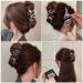 Silver Metal Irregular Wave Hair Claw Clips - Large Strong Hold Hair Clamps for Women and Girls - Buy Online on GoSupps.com