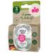 Nip Schnuller My Butterfly Green Special Edition - Sustainable Silicone Pacifier for 16-32 Months | Jaw-Friendly & Quiet Design - Buy Online on GoSupps.com