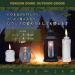 Penguin Oil Lamp Tabletop Decor - 3.6 Height, Aluminum Construction, Lid & Sticker Included - Buy Online on GoSupps.com