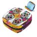 Day of the Dead Calavera-Suger-Totenkopf women's napkin storage bag portable menstrual cup bag with zipper for teenagers girls women women